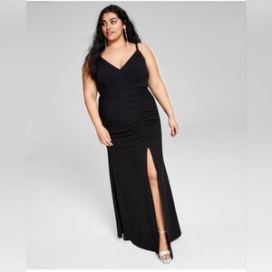 Emerald Sundae Elegant Black Maxi Dress